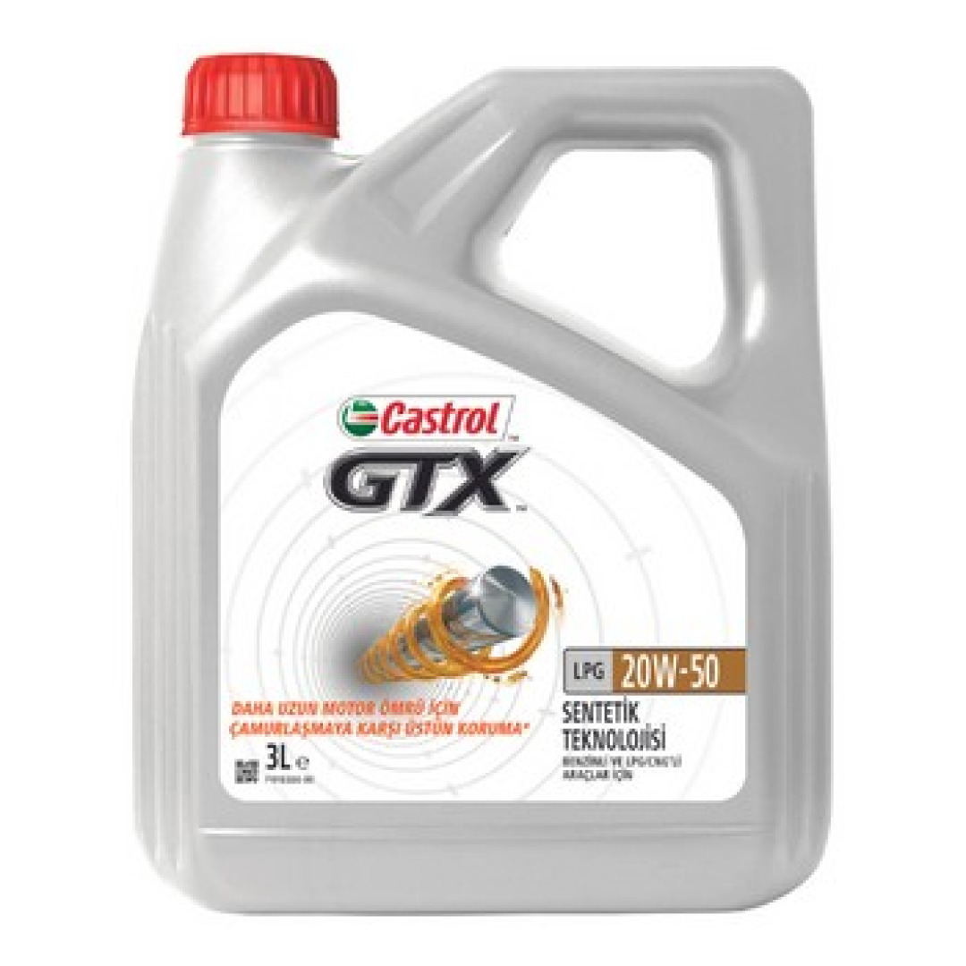 CASTROL GTX LPG 20W-50, 3LT