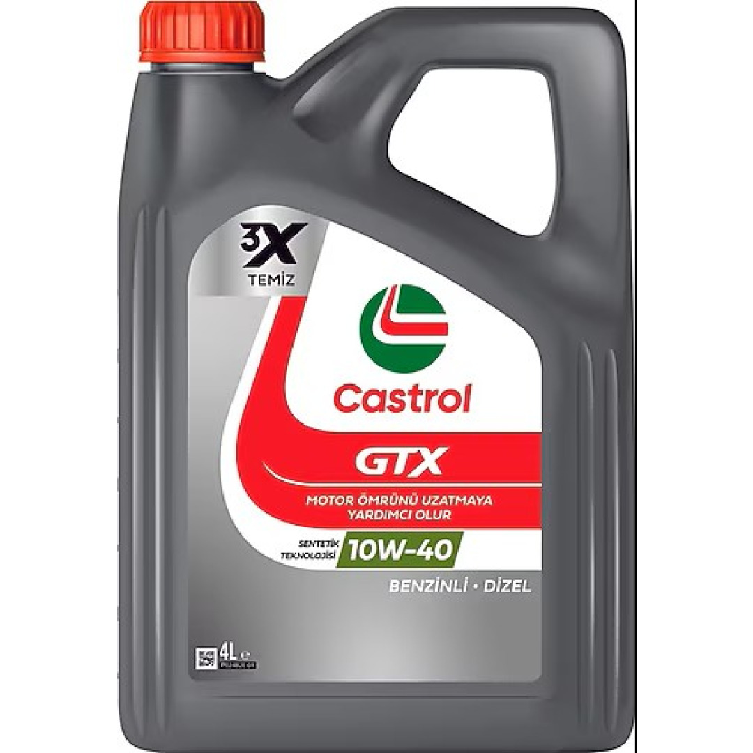 CASTROL GTX 10W40 A/B,4LT