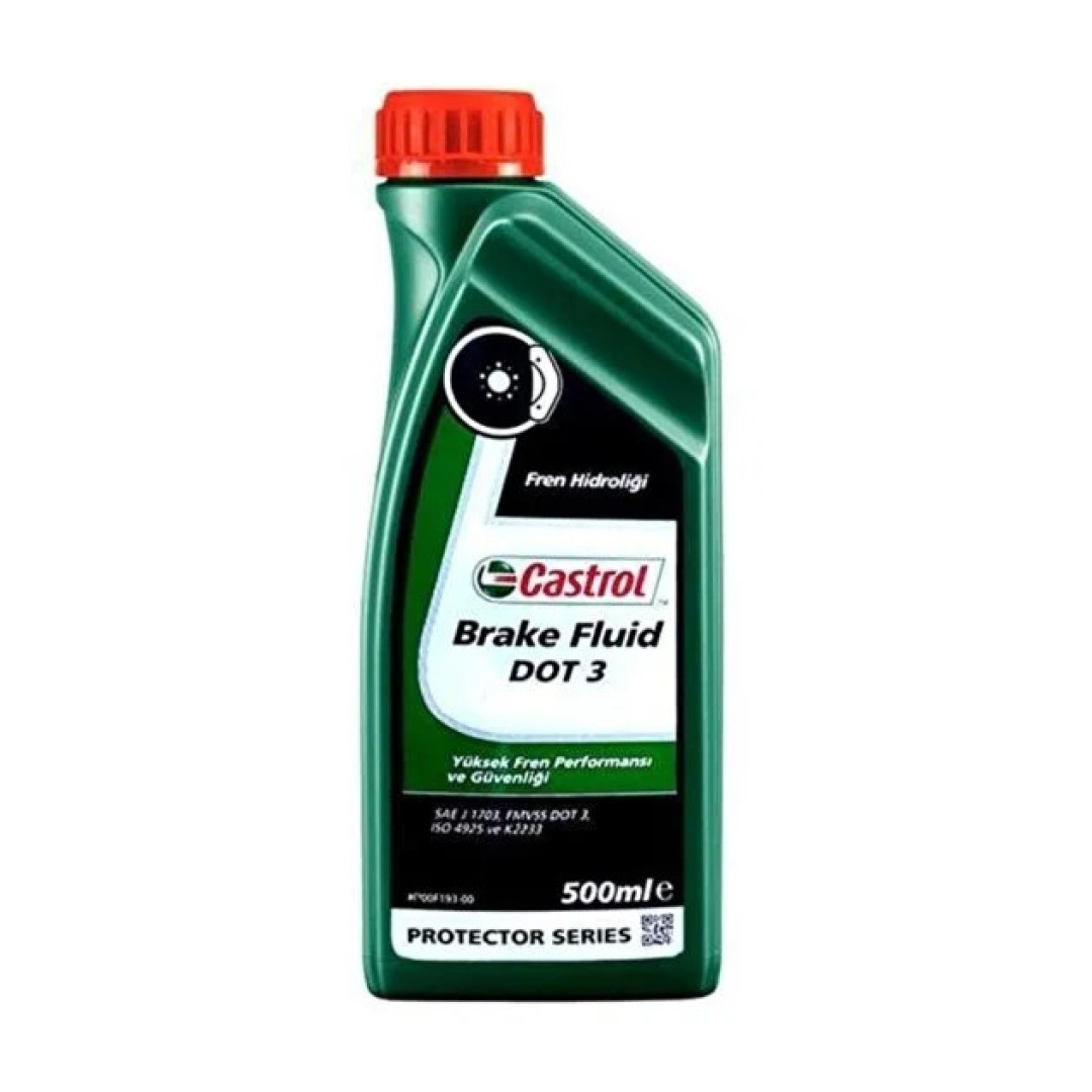 CASTROL BRAKE  FLUİD DOT 3  500 ML