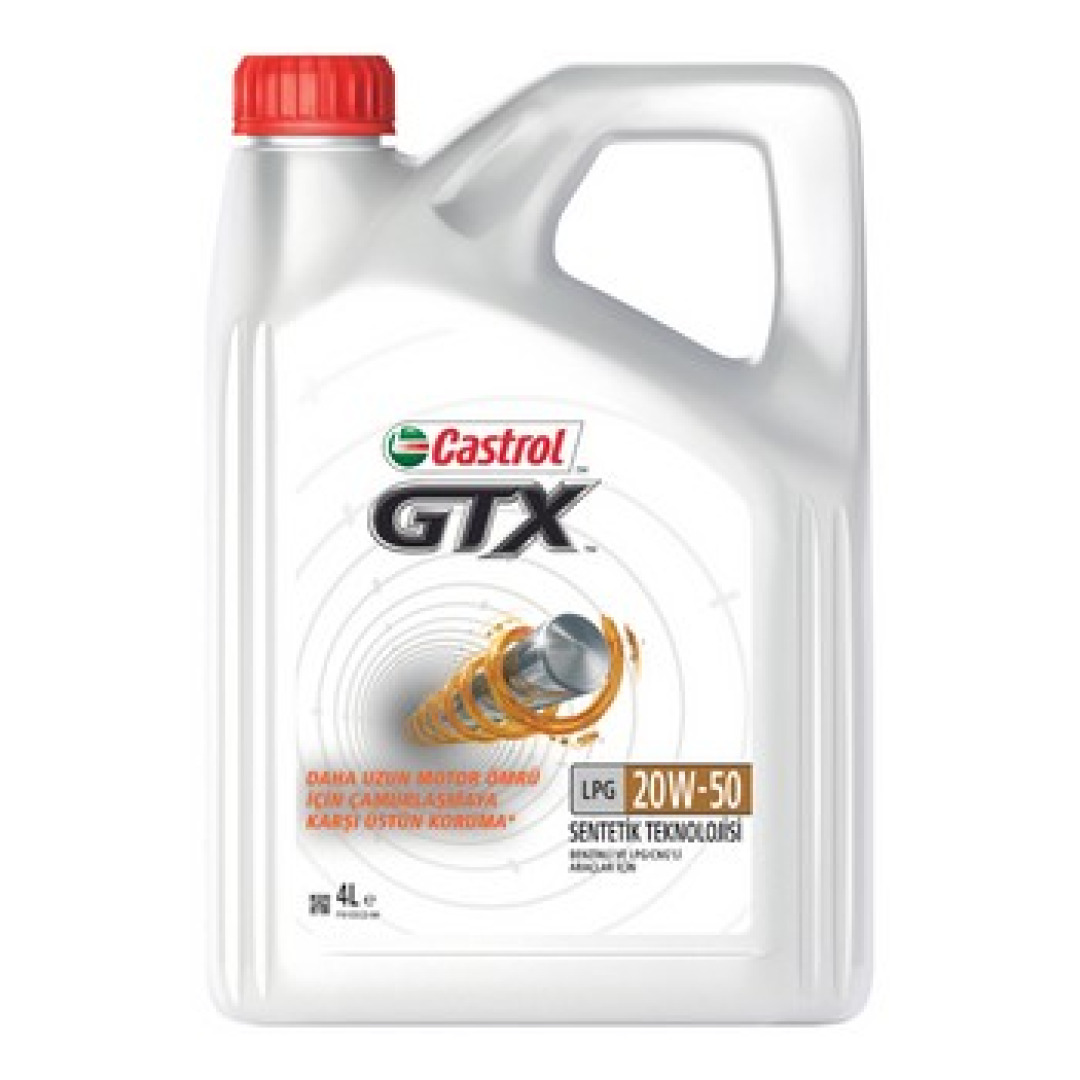 CASTROL GTX LPG 20W-50, 4L